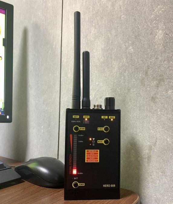 Vtopro Hero 009   Wireless Multi Function Anti Spy Detector RF 4