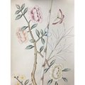 Hand Painted Plum Blossom Gold Gilded Paper Wallpaper For Hotels 2
