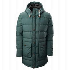 Men’s padded long coat      jacket manufacturers    