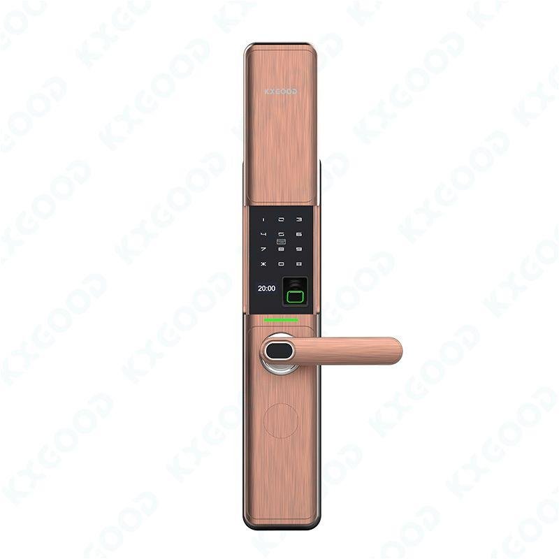 Auto-Sliding Cover Smart Fingerprint Lock for Home Safe KXG-F5