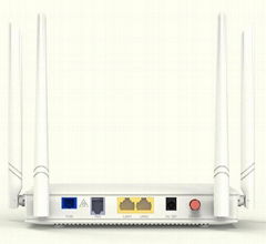 2GE POTs GPON EPON Dual mode ONU WITH AC WIFI