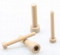 Custom insulation ABS/PEEK/Nylon plasic screw 2