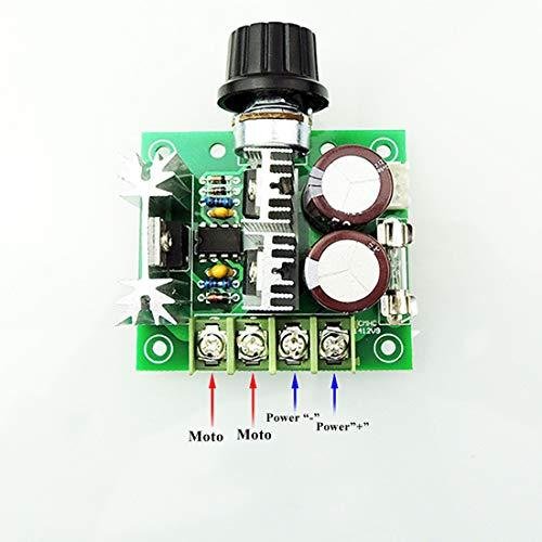 12V~40V 10A PWM DC Motor Speed Control Switch Controller Voltage Regulator Stepl 3