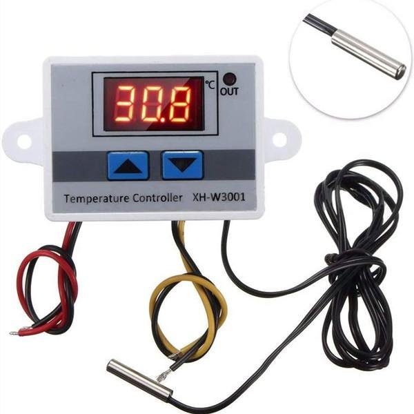 XH-W3001 Digital LED Temperature Controller Module Digital Thermostat Switch wit 2