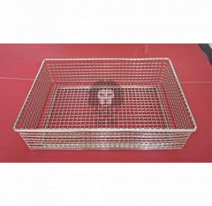 Stainless Steel wire Basket Trays for Surgical Instrument Sterilization