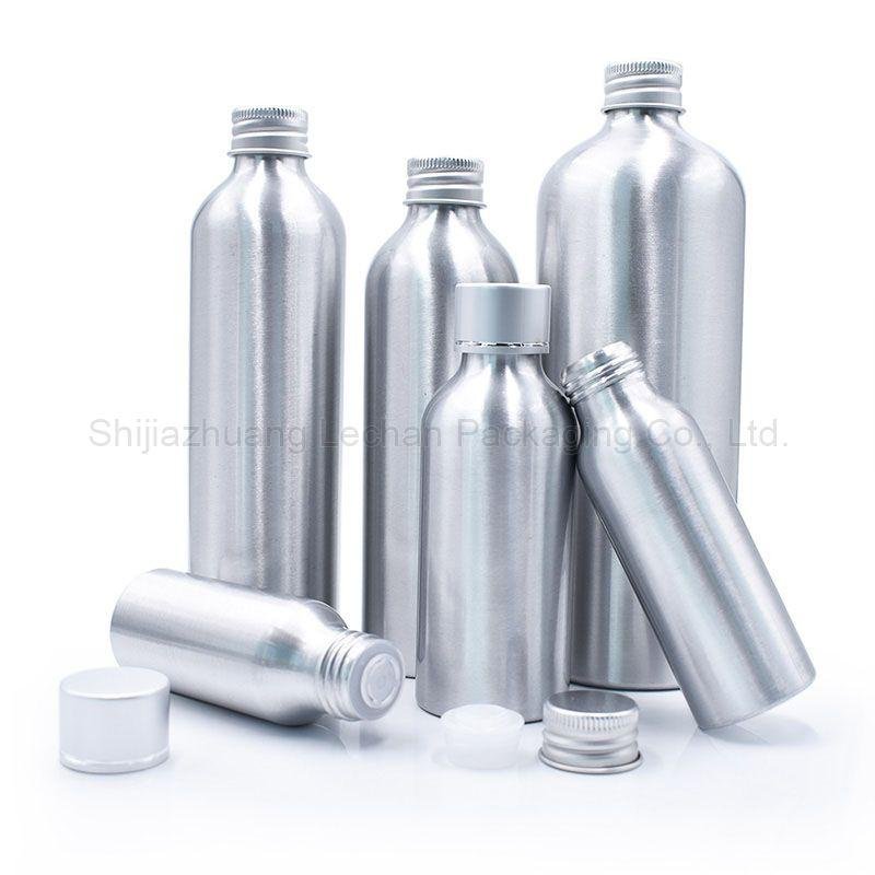 High Quality Sliver 30ml 50ml 80ml Aluminum Bottles 1