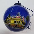 Unique Hand-painted Glass Baubles,