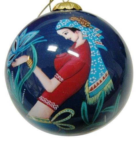 The China Yunnan heavy color painting baubles hand painted inside 