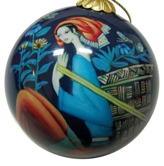 The China Yunnan heavy color painting baubles hand painted inside  2