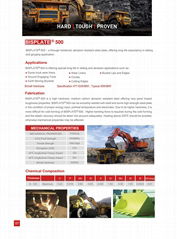 BISPLATE®500 High Strength Wear Resistant Steel