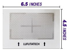 LUFUTATECH Ceramic Ozone Plates for Popular Home Air Purifiers 6.5" x 4.5" 