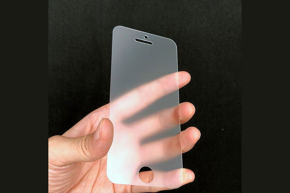 CUSTOM FROSTED ANTI-FINGERPRINT GLASS SCREEN FOR IPHONE5 5S 5C SE Custom Frosted