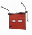 Industrial Vertical Lift Rolling Insulated Aluminium Garage Sectional Door 