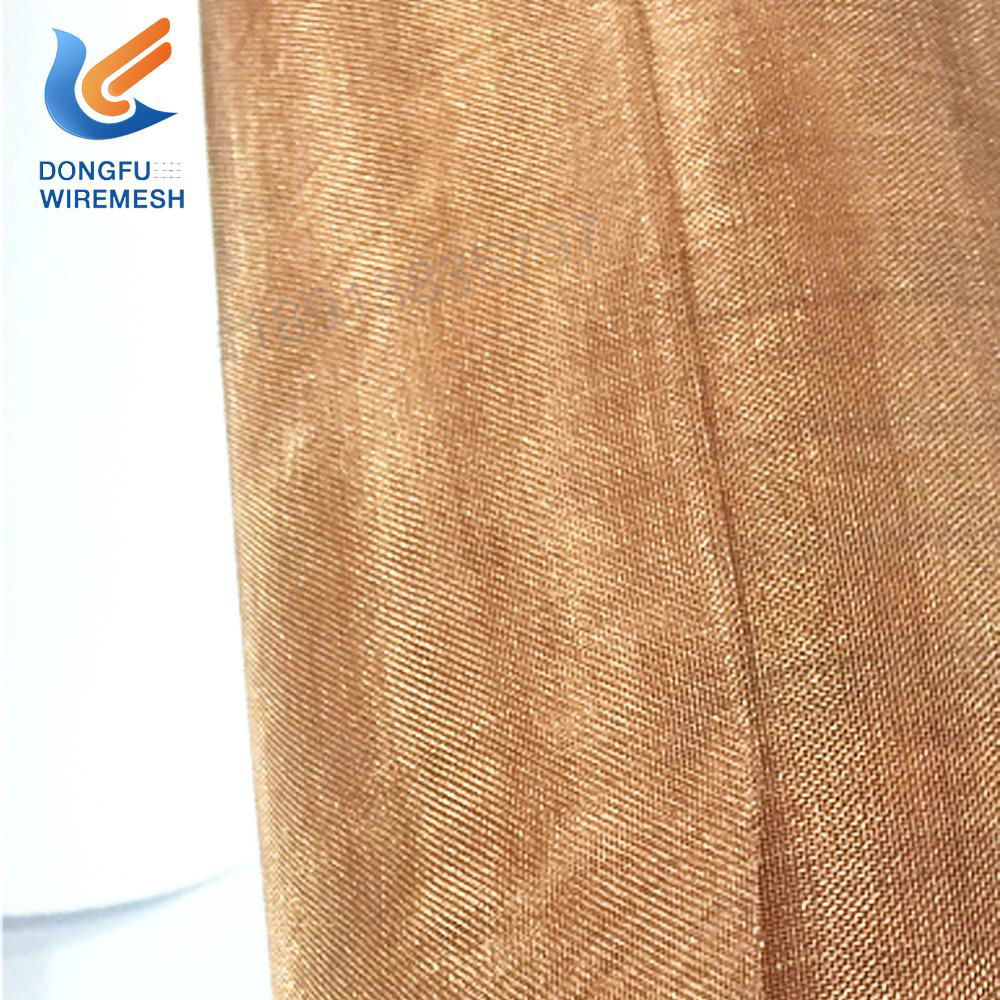 Woven Bronze Wire Mesh 3