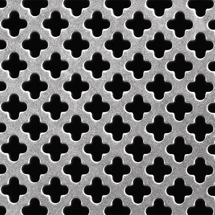 Multiple Mesh Patterns Perforated Metal Sheet Aluminum Steel Stainless Steel