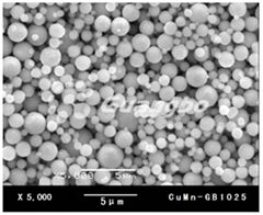 Superfine nano Cu-Mn Alloy Powder