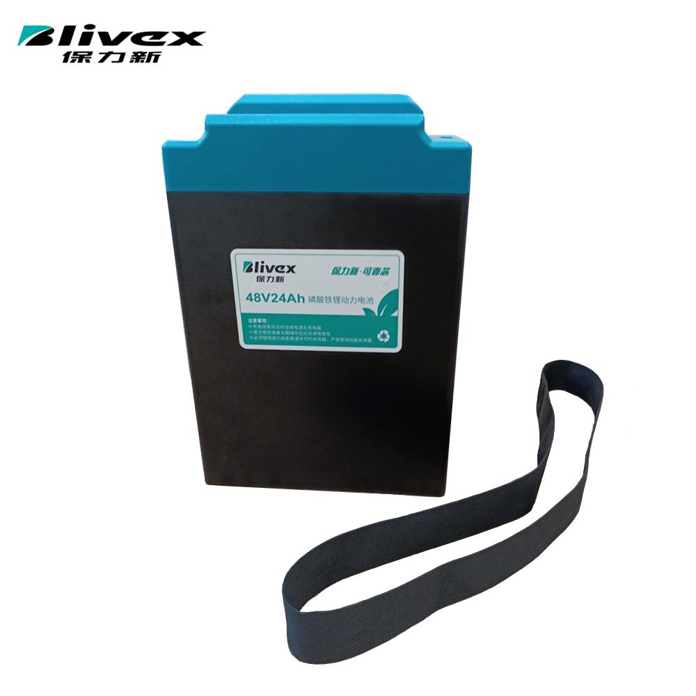 48v 24ah 1152WH Li-ion Motorcycle battery with LFP cells 2