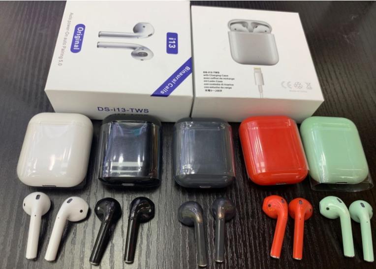 Hot Top quality I13 Wireless Headphones with Wireless Charger airpods  2