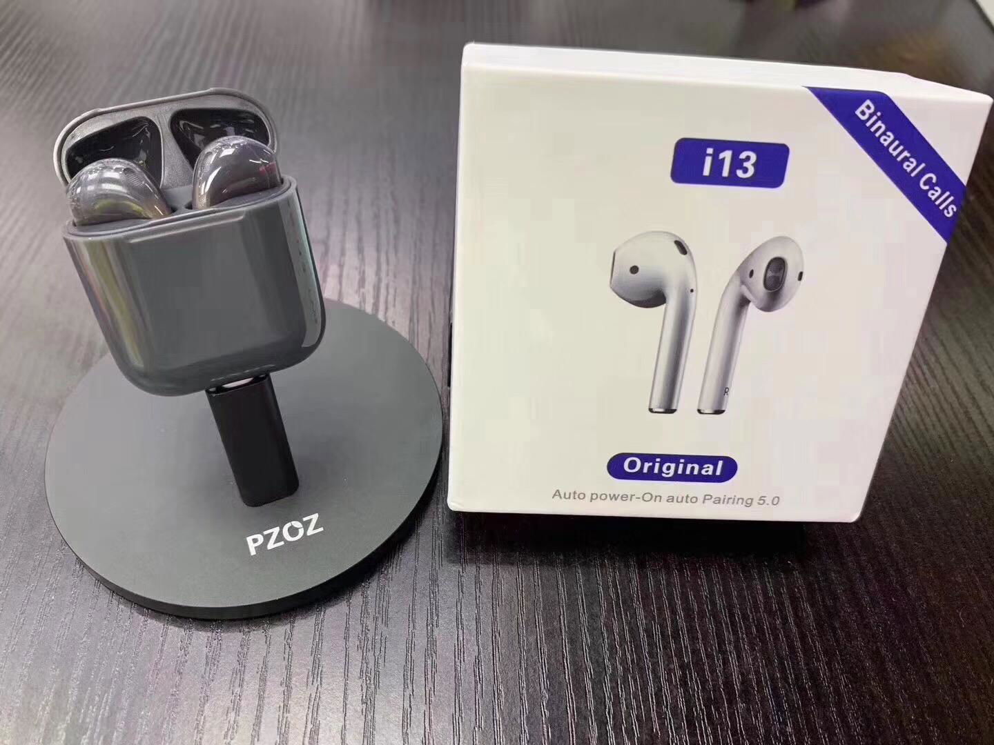 Hot Top quality I13 Wireless Headphones with Wireless Charger airpods  3