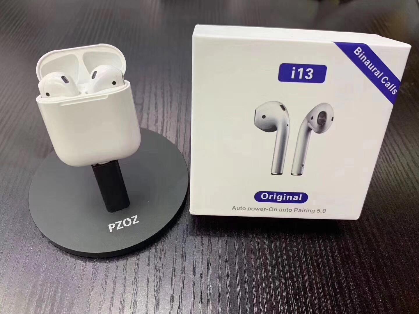 Hot Top quality I13 Wireless Headphones with Wireless Charger airpods  4