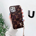 LV case with card slot for iphone 12 pro max/12 pro/12/11 pro max/xr/xs covers