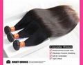 8A peruvian hair straight Human Hair Brazilian Straight Indian Virgin Straight 6