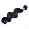 10A human hair extensions Indian body wave Brazilian Body Wave Virgin 6