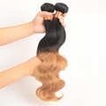 new 10A Ombre Brazilian Body Wave Human Hair Bundles Blonde Brazilian Wave hair