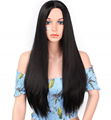 New long Curly wigs Simulation Human Hair full wave wig good quality for women 11