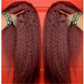 New Curly straight wigs Simulation Human