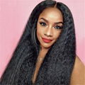 New Curly straight wigs Simulation Human Hair full wig Europ style  for women