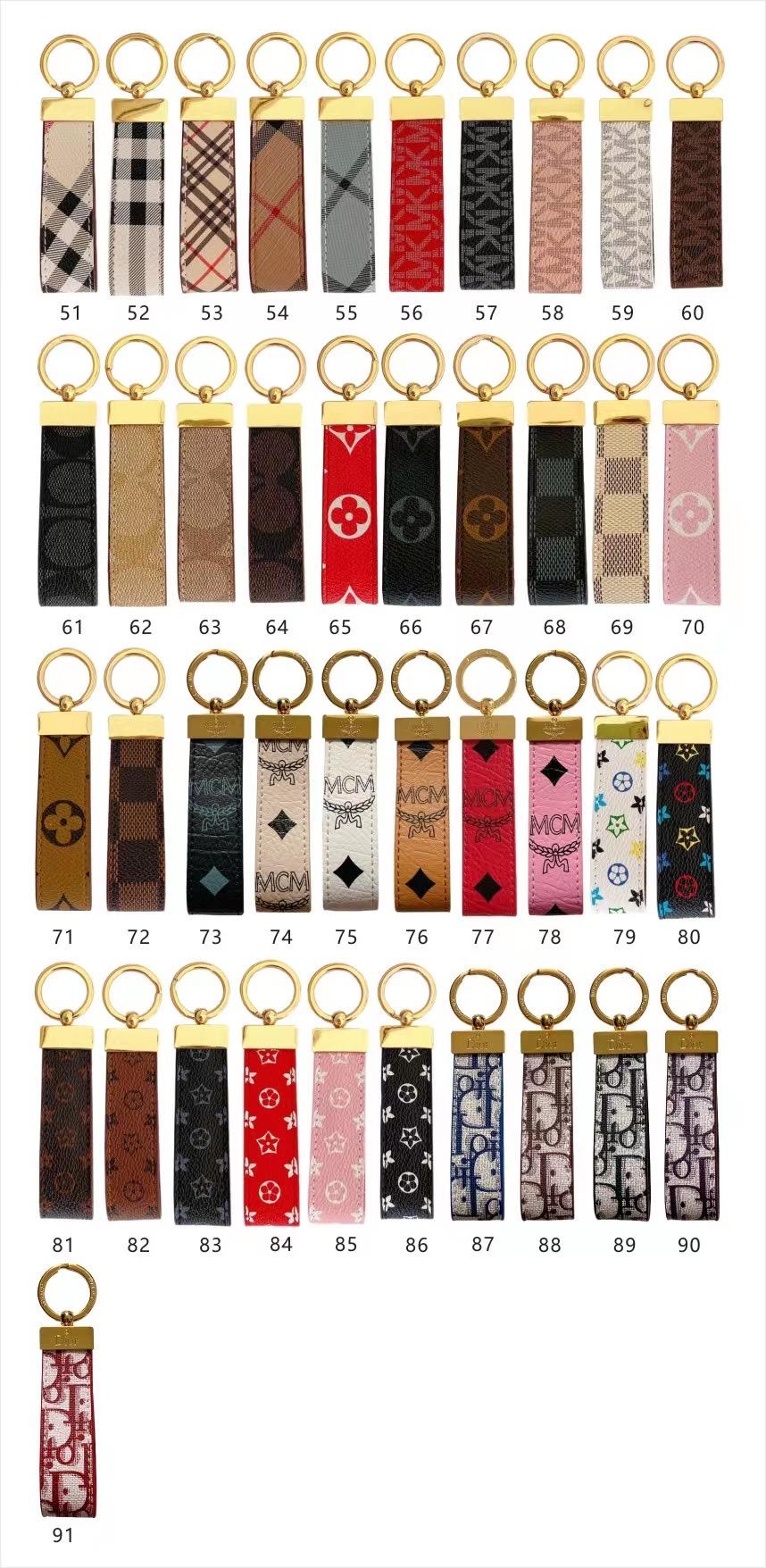 new hot metal Key China brand name key Chain belt gift Key Chain fashion gift 2