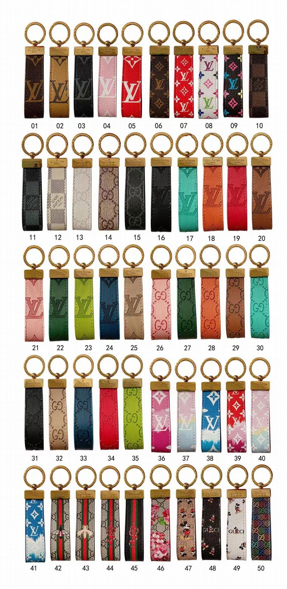 new hot metal Key China brand name key Chain belt gift Key Chain fashion gift