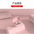 Hot E6S ture Wireless earbuds Headphones with Wireless Charger apods 