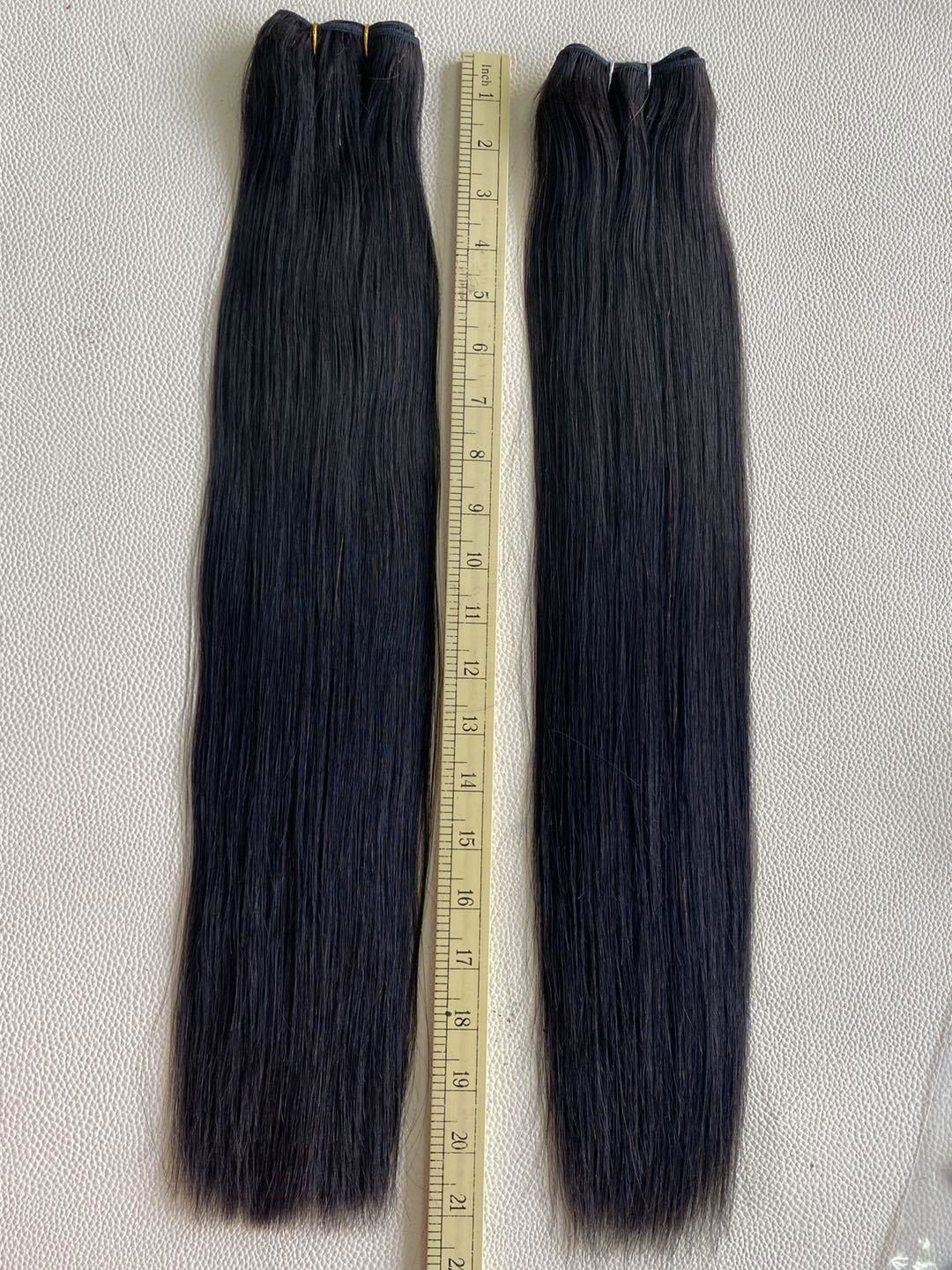 Hot bone straight human hair Virgin human hair Brazilian Body Wave Virgin  2