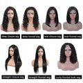 10A T shape 4x4 closure body wave human hair Brazilian Human Hair Weaves middle 