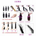 10A T shape 4x4 closure body wave human hair Brazilian Human Hair Weaves middle  7