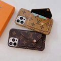 2022 new LV case with card slot for iphone 13 pro max/13 pro/13/ covers /12 pr