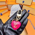 2024 new fashion LV key Chain top quality Key Chain LV heart shape Key Chian 