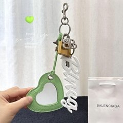 Hot new mini Balencia ga Key Chain with mirror for bags bags accessories  