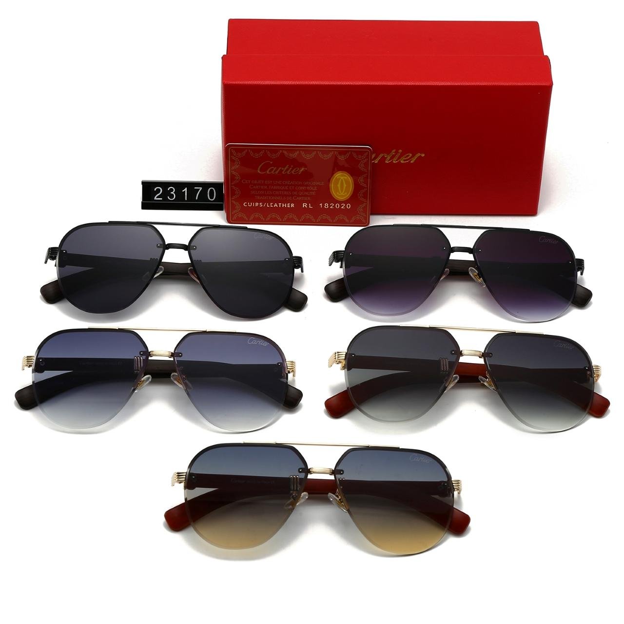 2024 new hot Cartie R23170 sunglasses top quality Sunglasses Sun glasses glasses