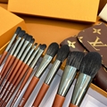 2025 new LV Makeup brush/ Makeup tools wooden brush complete gift box set
