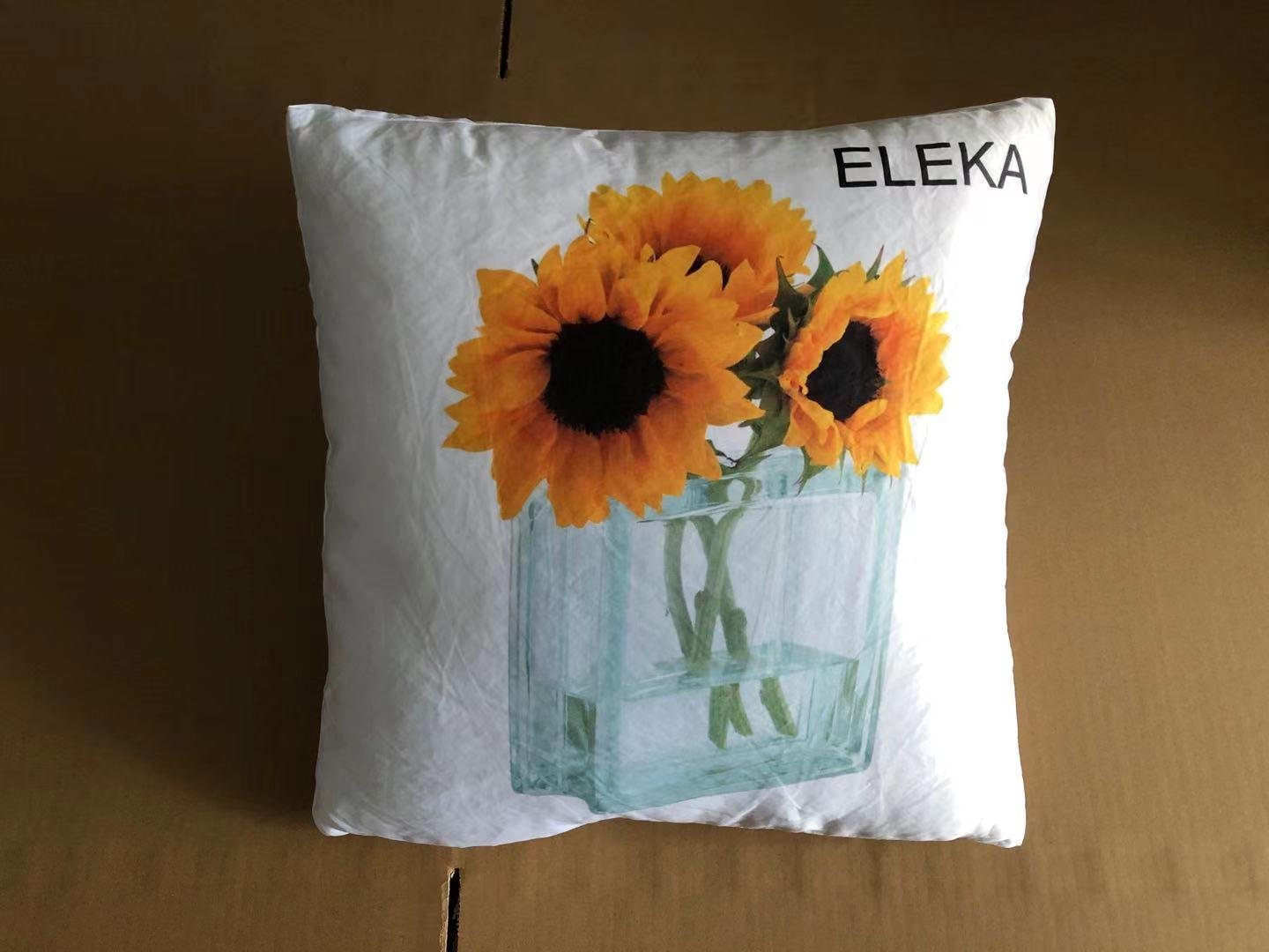 ELEKA sunflower decorative throw pillow, availble in various size 2