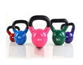 6kg Cast Iron Vinyl Coated Kettlebell