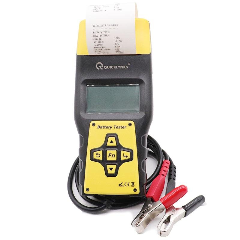 GEL Lead Acid CCA Cranking Charging Tester Battery Analyzer Battery Tester  2