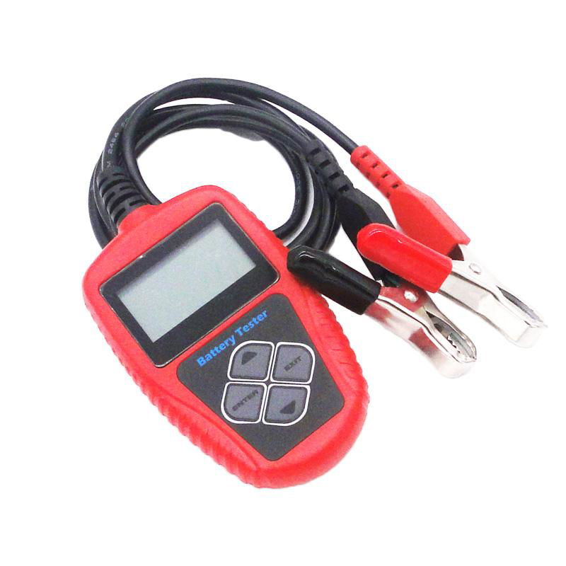 lightweight portable support multi language car motorcycle battery tester 2