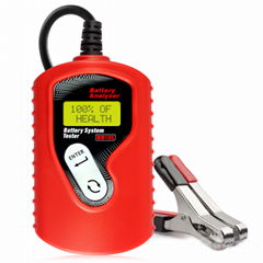 LCD screen auto battery tester with precise test result 