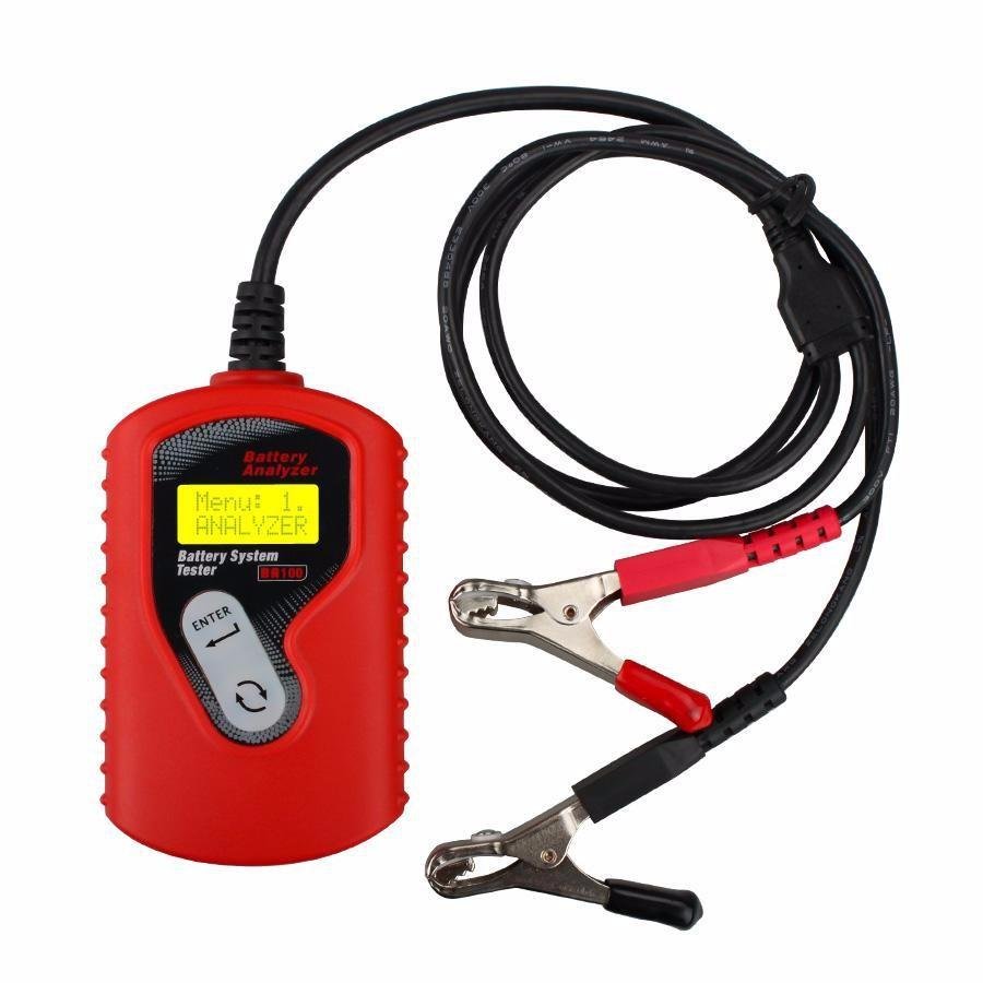 LCD screen auto battery tester with precise test result  4