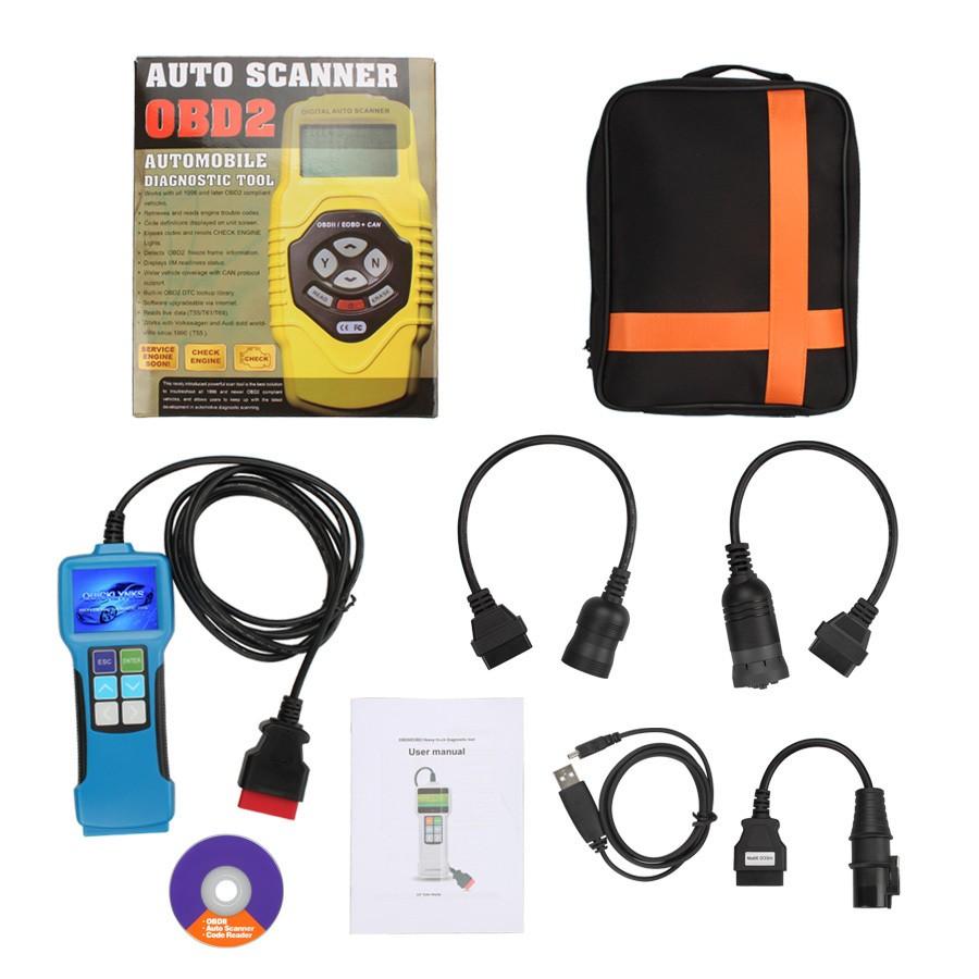 OBD Heavy Duty Truck Diagnostic Tool 24V Scanner  4