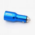 Quick bluetooth mini wireless USB ports car charger for mobile 4